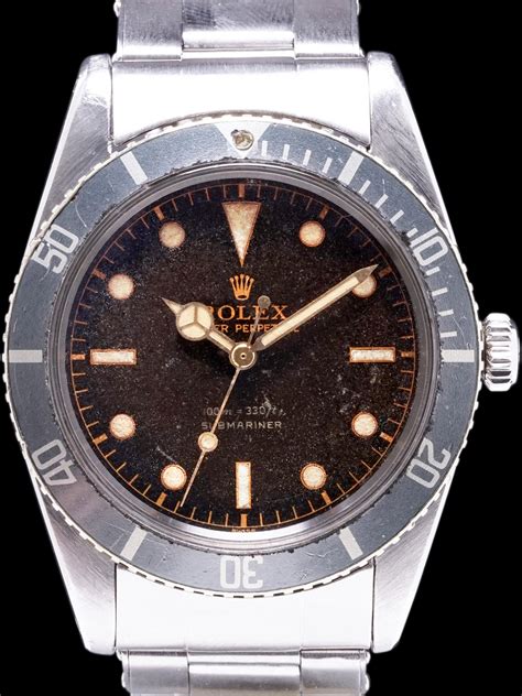 rolex submariner reference 65361 tropical|Rolex Submariner Small Crown Submariner Reference 6536/1.